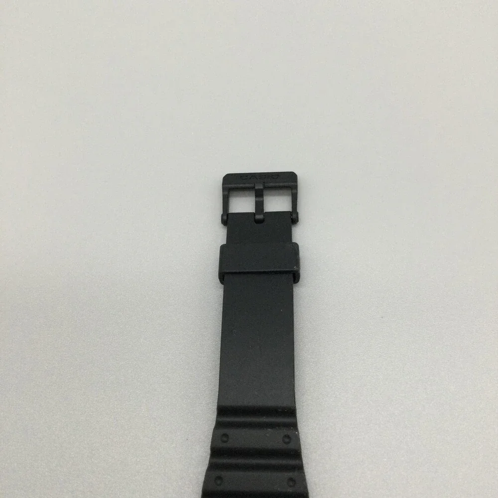 Casio MRW-200H Mens Watch 44mm Black Dial Day Date Diver 100M Resin Strap